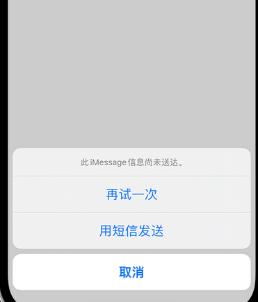 内江apple维修iPhone上无法正常发送iMessage信息