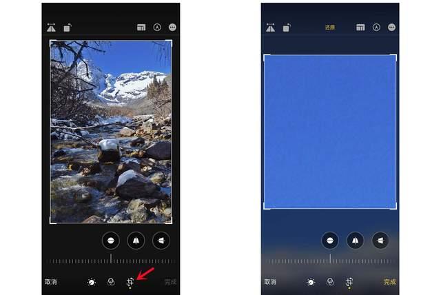 内江苹果手机维修分享iPhone手机如何使用裁剪功能隐藏照片 